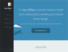Tablet Screenshot of garymillea.com